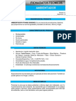 Ficha Datos Tecnicos Ambientadores PDF
