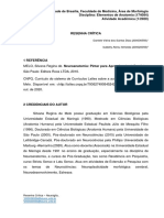 Resenha Crítica - Neuróglia