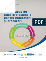 Ghidul Practic de Etica Profesionala Pentru Judecatori Si Procurori