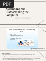 Assembling and Disassembling The Computer