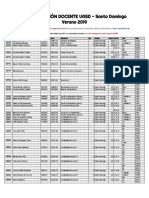 Programacion-Docente-Verano-2019 UASD PDF