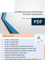 Materi Izin Perkawinan Dan Perceraian Pns