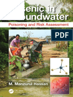 Arsenic in Groundwater Poisoning and Risk Assessment