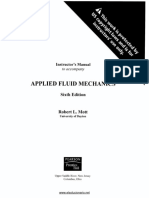 Solucionario Mecánica de Fluidos - Robert Mott, 6ta Edición