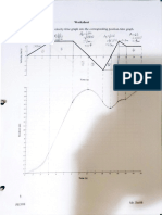 Worksheet Con'.erl The Follmsing Graph Into The Corresponding Position-Time Graph