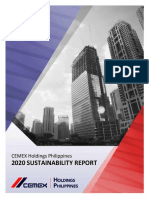 2020 Sustainability Report: CEMEX Holdings Philippines