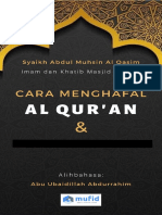 'Cara Menghafal Al Qur'an Syekh Abdul Muhsin'