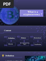 What Is A Cryptocurrency ?