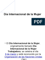 8 de MARZO (Dia de La Mujer)