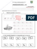 1°B - LENGUAJE Y COMUNICACIÓN - U4-Guía 6 - Instrucciones