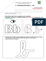 1°B - LENGUAJE Y COMUNICACIÓN - U4-Guía 5 - Instrucciones.