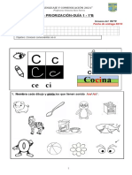 1°B - LENGUAJE Y COMUNICACIÓN - U4-Guía 1 - Instrucciones.