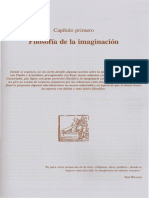 Capítulo Primero Filosofía de La Imaginación