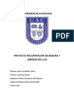 Diseño y Evaluación de Proyecto