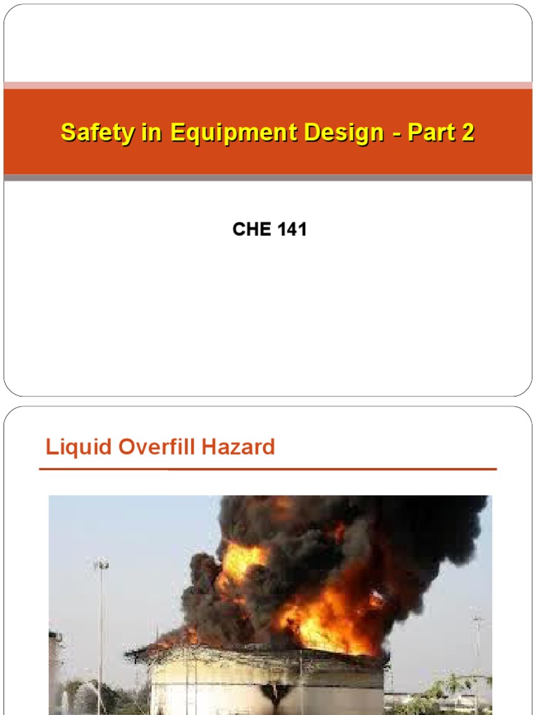 Safety Factors In The Design And Use Of Pressure Equipment – YLRDTO
