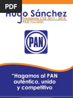 Carpeta informativa Hugo Sánchez Camargo