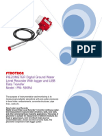 Pyrotron: PIEZOMETER Digital Ground Water Level Recorder With Logger and USB Data Transfer Model: PM-590RA