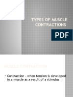 Types of Muscle Contractions