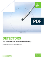 Detectors: For Relative and Absolute Dosimetry