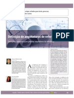 Artigo 3 - Definição de arquiteturas de referência