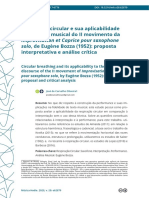 Respiração Circular e Sua Aplicabilidade Ao Discurso Musical Do II Movimento Da Interpretativa e Análise Crítica