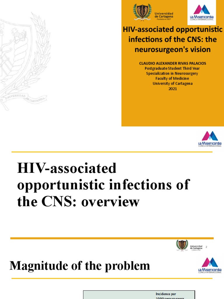 Hiv associated opportunistic infections of the cns pdf clinical