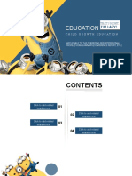Early education institution, early childhood education, child growth education, PPT template material