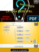 Ii Bim - Clase 5 - La Idea Príncipal