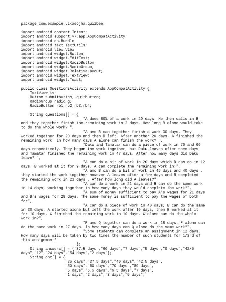 Test 10 | PDF | Android (Operating System) | System Software