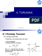 Materi Turunan STT