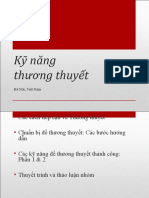 Bài Giảng Kỹ Năng Thương Thuyết