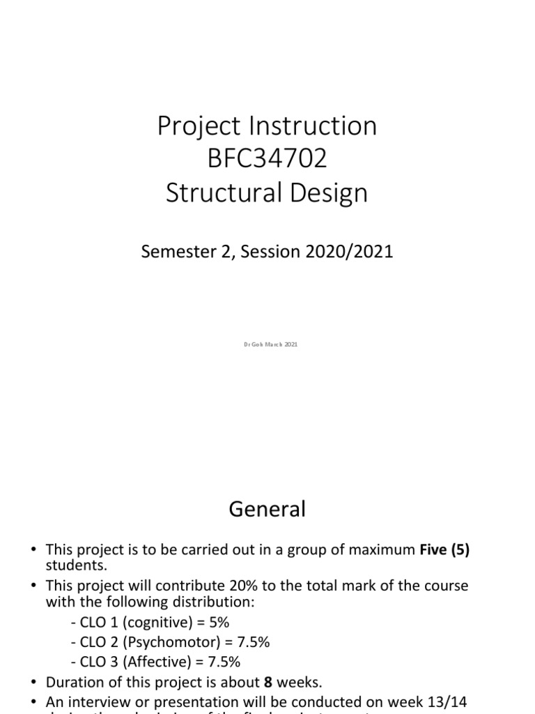 Structural Design Project Guidelines | PDF | Art | Computers