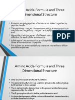 Amino Acids-Formula and Three Dimensional Structure
