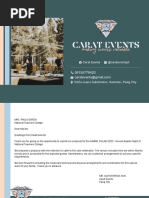 Carat Events Portfolio