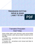 Transaksi Entitas Induk & Anak (Aset Tetap)