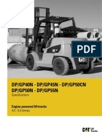 Cat Lift Trucks Diesel - DP40-55N