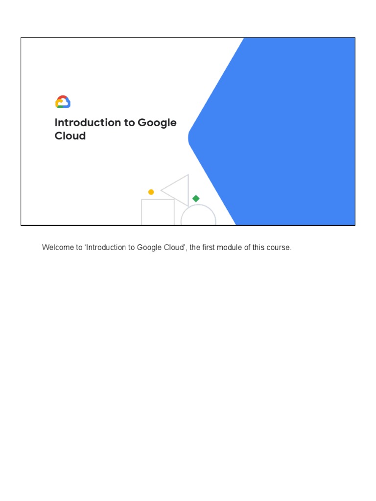 Google Cloud Resource Management Overview | PDF | Cloud Computing ...