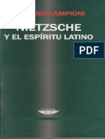 205655082 Giuliano Campioni Nietzsche y El Espiritu Latino