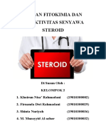 Kelompok 3_kajian Fitokimia Dan Bioaktivitas Senyawa Steroid