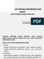 Informasi Dan Bukti - EBP