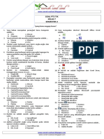 Soal PTS TIK Kls 7 Semester 2