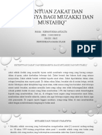 Ketentuan Zakat Dan Hikmahnya Bagi Muzakki Dan Mustahiq