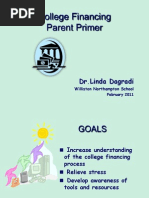 Parent College Financing Primer Williston 2011