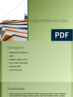 Cairan pencuci luka untuk penyembuhan