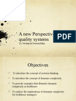 A New Perspective To Quality Systems: Dr. Mohamad Nassereddine
