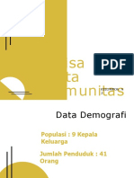 Analisa Data Komunitas
