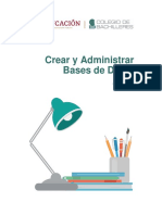 Crear y Administrar Bases de Datos