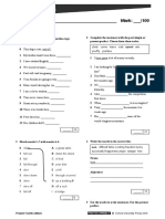 Unit 2, B without listening or reading comprehension  (1)