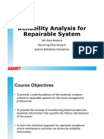 Reliability Analysis For Repairable