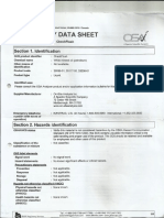 Truck Check Flush Safety Data Sheet